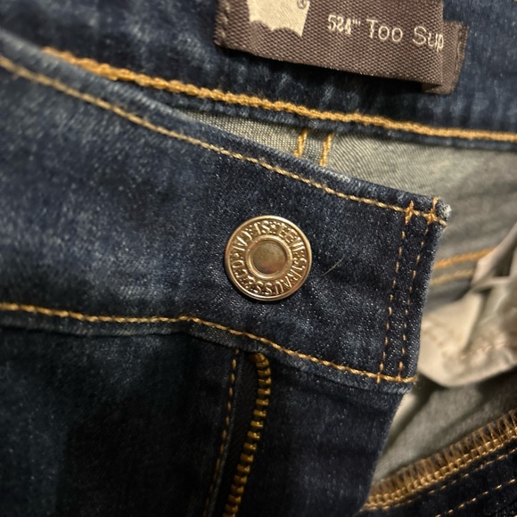 Levi’s 524 Super Too Low Jeans SIZE 9 - Picture 7 of 7